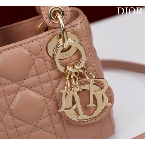 Dior Lady Micro Bag Cannage Lambskin 12 x 10.2 x 5 cm Bags