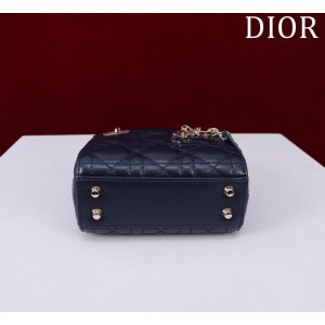 Dior Lady Micro Bag Cannage Lambskin 12 x 10.2 x 5 cm Bags