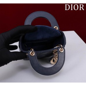 Dior Lady Micro Bag Cannage Lambskin 12 x 10.2 x 5 cm Bags