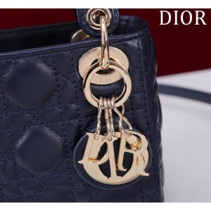 Dior Lady Micro Bag Cannage Lambskin 12 x 10.2 x 5 cm Bags
