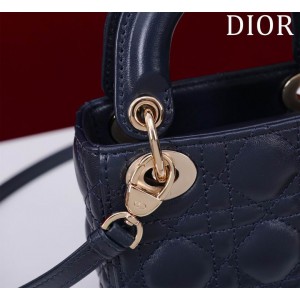 Dior Lady Micro Bag Cannage Lambskin 12 x 10.2 x 5 cm Bags