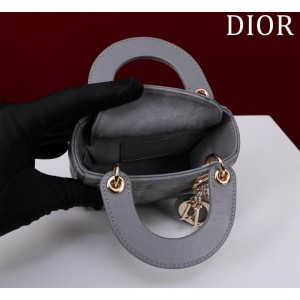 Dior Lady Micro Bag Cannage Lambskin 12 x 10.2 x 5 cm Bags
