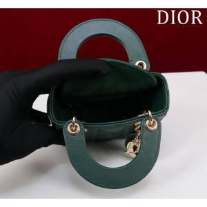 Dior Lady Micro Bag Cannage Lambskin 12 x 10.2 x 5 cm Bags
