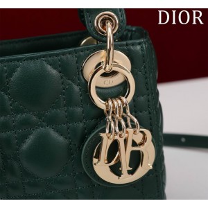 Dior Lady Micro Bag Cannage Lambskin 12 x 10.2 x 5 cm Bags