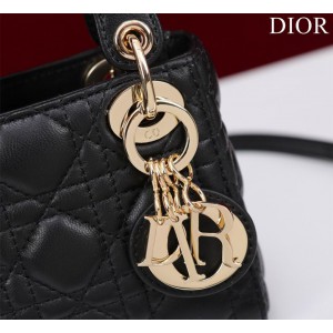 Dior Lady Micro Bag Cannage Lambskin 12 x 10.2 x 5 cm Bags