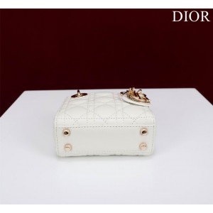 Dior Lady Micro Bag Cannage Lambskin 12 x 10.2 x 5 cm Bags