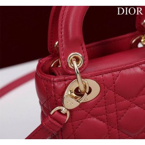 Dior Lady Micro Bag Cannage Lambskin 12 x 10.2 x 5 cm Bags