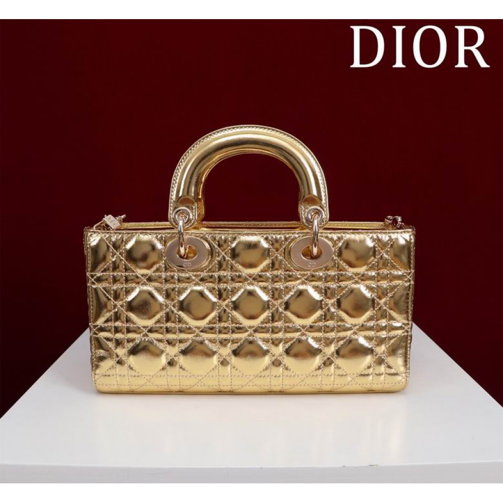 Dior Lady Medium D-Joy Bag Cannage Lambskin 26 x 13.5 x 5 cm Bags