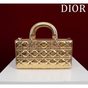 Dior Lady Medium D-Joy Bag Cannage Lambskin 26 x 13.5 x 5 cm Bags