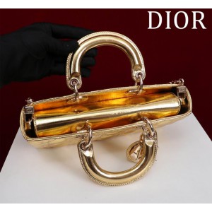 Dior Lady Medium D-Joy Bag Cannage Lambskin 26 x 13.5 x 5 cm Bags