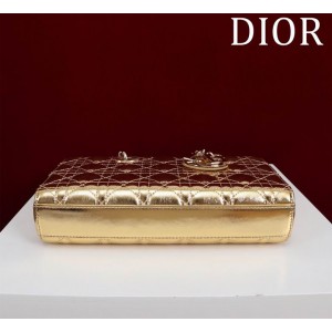Dior Lady Medium D-Joy Bag Cannage Lambskin 26 x 13.5 x 5 cm Bags