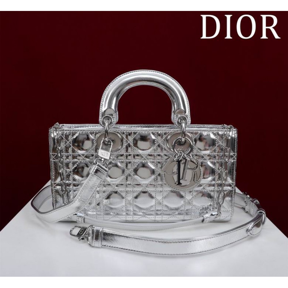 Dior Lady Medium D-Joy Bag Cannage Lambskin 26 x 13.5 x 5 cm Bags