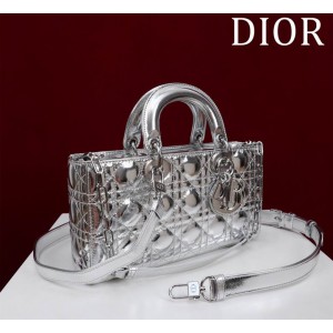 Dior Lady Medium D-Joy Bag Cannage Lambskin 26 x 13.5 x 5 cm Bags
