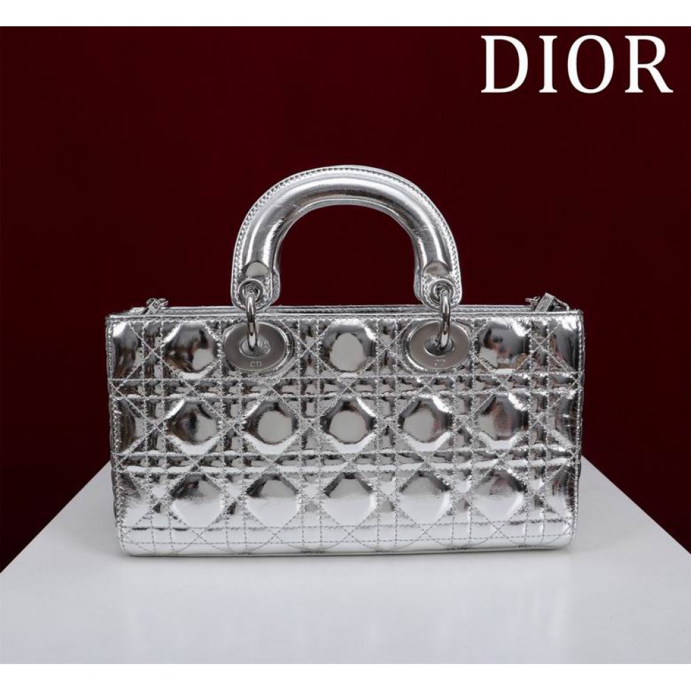 Dior Lady Medium D-Joy Bag Cannage Lambskin 26 x 13.5 x 5 cm Bags
