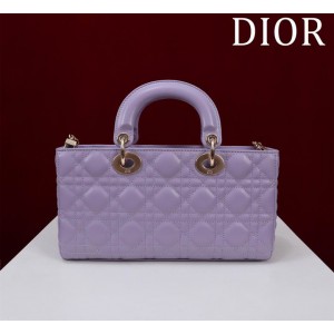 Dior Lady Medium D-Joy Bag Cannage Lambskin 26 x 13.5 x 5 cm Bags
