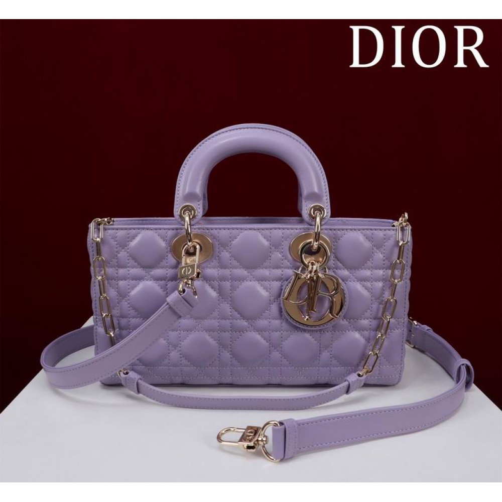Dior Lady Medium D-Joy Bag Cannage Lambskin 26 x 13.5 x 5 cm Bags