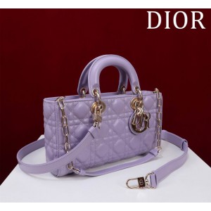 Dior Lady Medium D-Joy Bag Cannage Lambskin 26 x 13.5 x 5 cm Bags