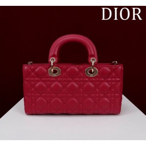 Dior Lady Medium D-Joy Bag Cannage Lambskin 26 x 13.5 x 5 cm Bags