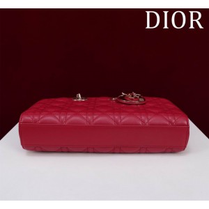 Dior Lady Medium D-Joy Bag Cannage Lambskin 26 x 13.5 x 5 cm Bags
