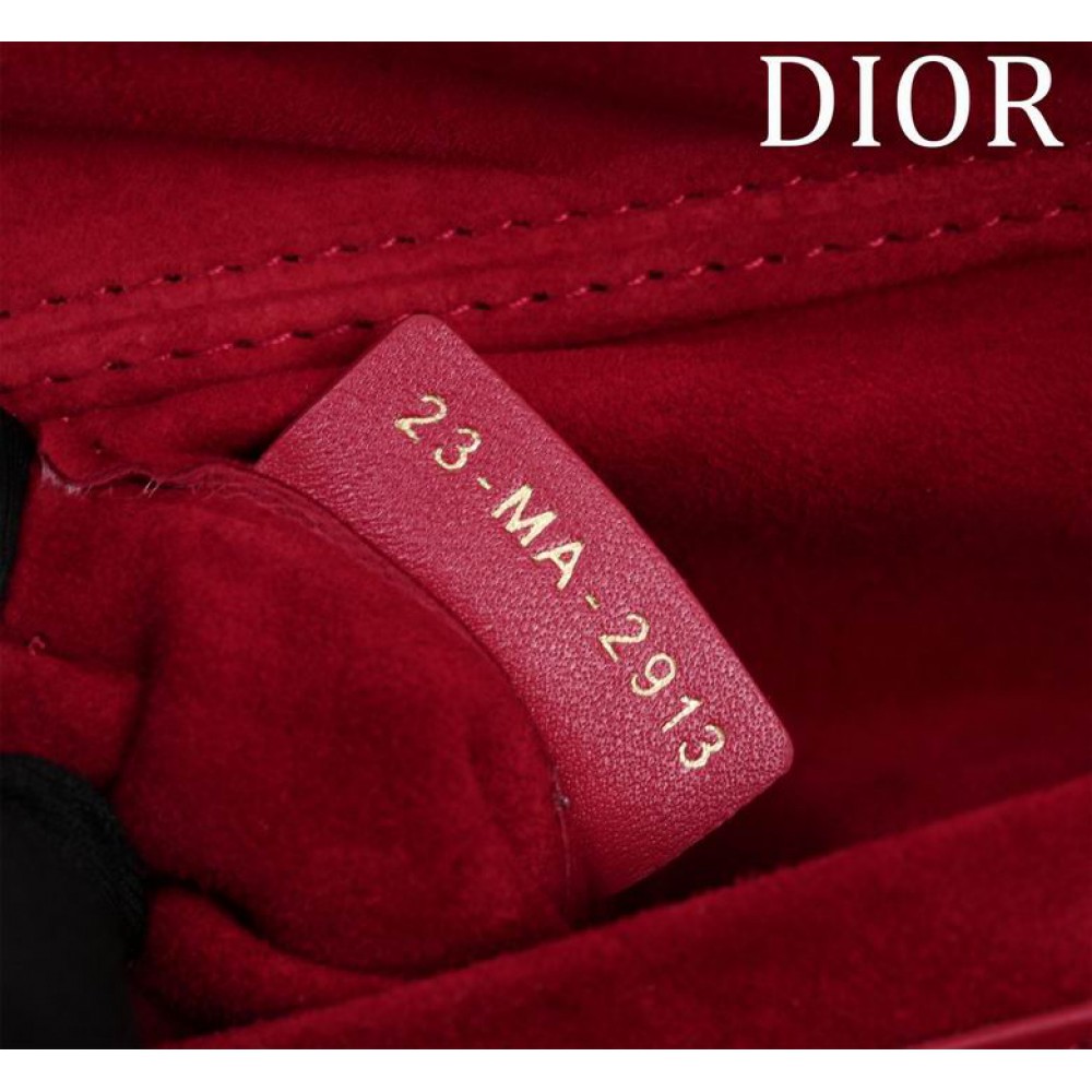 Dior Lady Medium D-Joy Bag Cannage Lambskin 26 x 13.5 x 5 cm Bags