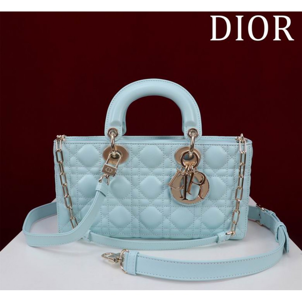 Dior Lady Medium D-Joy Bag Cannage Lambskin 26 x 13.5 x 5 cm Bags