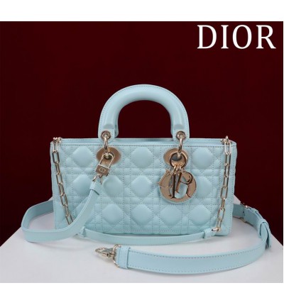 Dior Lady Medium D-Joy Bag Cannage Lambskin 26 x 13.5 x 5 cm