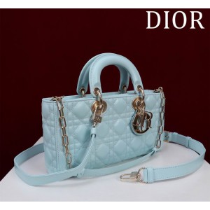 Dior Lady Medium D-Joy Bag Cannage Lambskin 26 x 13.5 x 5 cm Bags