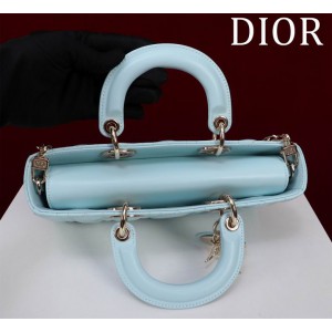 Dior Lady Medium D-Joy Bag Cannage Lambskin 26 x 13.5 x 5 cm Bags