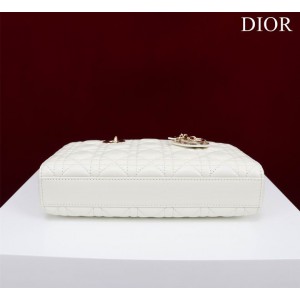 Dior Lady Medium D-Joy Bag Cannage Lambskin 26 x 13.5 x 5 cm Bags