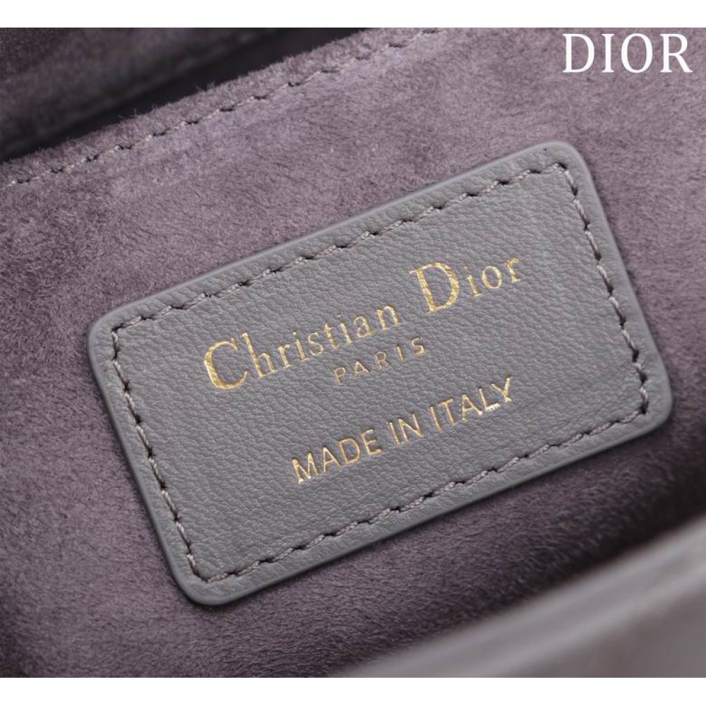 Dior Lady Medium D-Joy Bag Cannage Lambskin 26 x 13.5 x 5 cm Bags