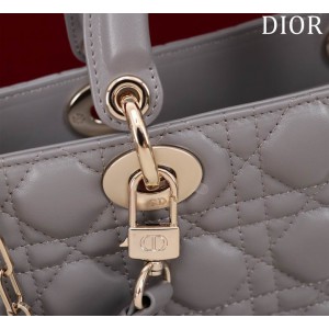 Dior Lady Medium D-Joy Bag Cannage Lambskin 26 x 13.5 x 5 cm Bags
