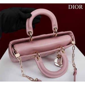 Dior Lady Medium D-Joy Bag Cannage Lambskin 26 x 13.5 x 5 cm Bags