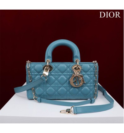 Dior Lady Medium D-Joy Bag Cannage Lambskin 26 x 13.5 x 5 cm