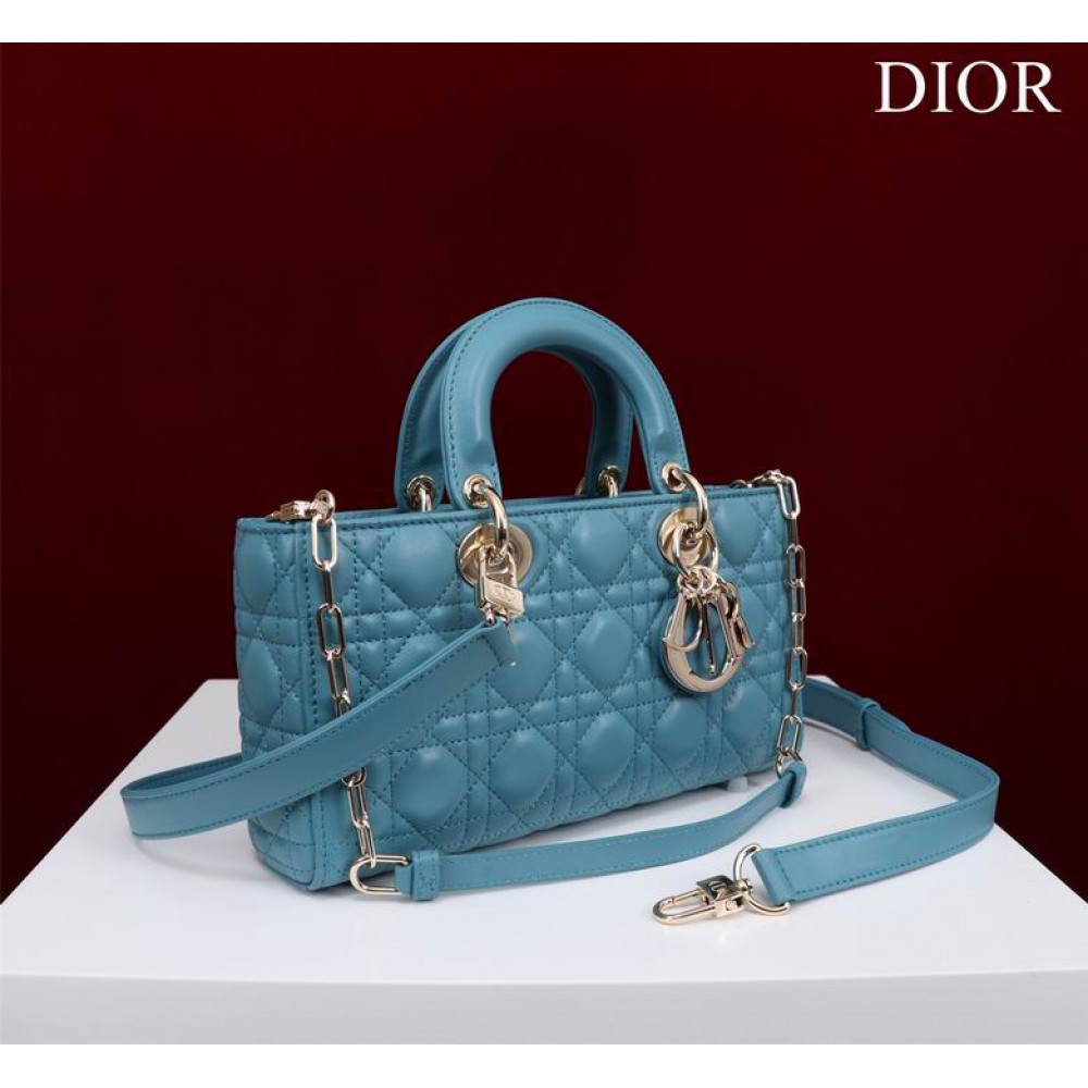 Dior Lady Medium D-Joy Bag Cannage Lambskin 26 x 13.5 x 5 cm Bags