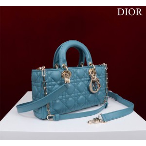 Dior Lady Medium D-Joy Bag Cannage Lambskin 26 x 13.5 x 5 cm Bags