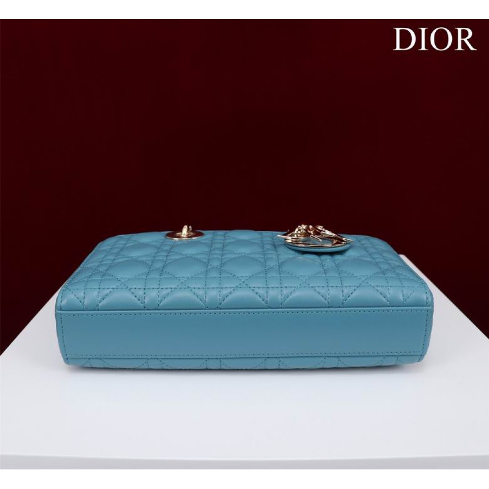 Dior Lady Medium D-Joy Bag Cannage Lambskin 26 x 13.5 x 5 cm Bags