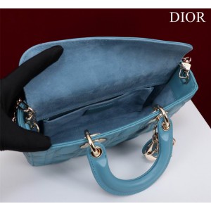 Dior Lady Medium D-Joy Bag Cannage Lambskin 26 x 13.5 x 5 cm Bags