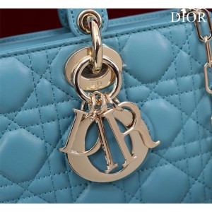 Dior Lady Medium D-Joy Bag Cannage Lambskin 26 x 13.5 x 5 cm Bags
