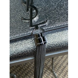 Ysl KATE TASSEL SMALL IN METALLIC LEATHER 20x12.5cm Bags