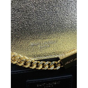Ysl KATE TASSEL SMALL IN METALLIC LEATHER 20x12.5cm Bags