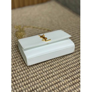 Ysl KATE SMALL IN GRAIN DE POUDRE EMBOSSED LEATHER 20x13cm Bags