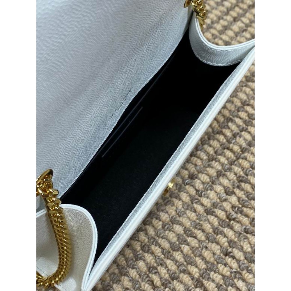 Ysl KATE SMALL IN GRAIN DE POUDRE EMBOSSED LEATHER 20x13cm Bags