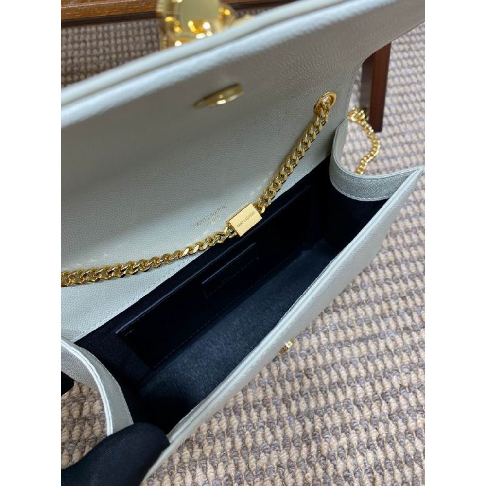 Ysl KATE MEDIUM IN GRAIN DE POUDRE EMBOSSED LEATHER 24x14.5cm Bags