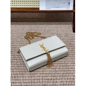 Ysl KATE MEDIUM IN GRAIN DE POUDRE EMBOSSED LEATHER 24x14.5cm Bags