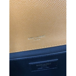 Ysl envelope in grained leather 21x13x6cm Bags
