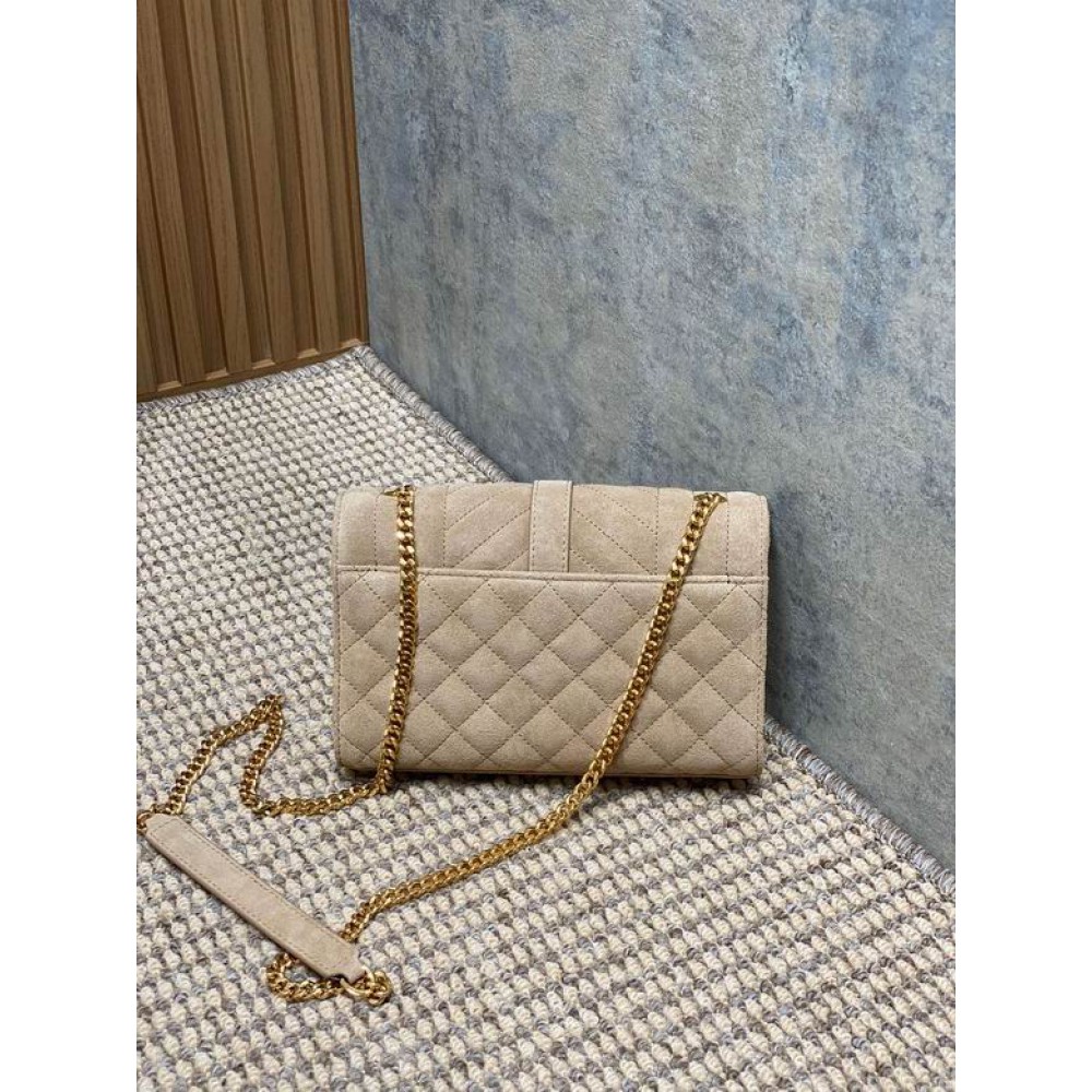 Ysl envelope in suede leather 21x13x6cm Bags