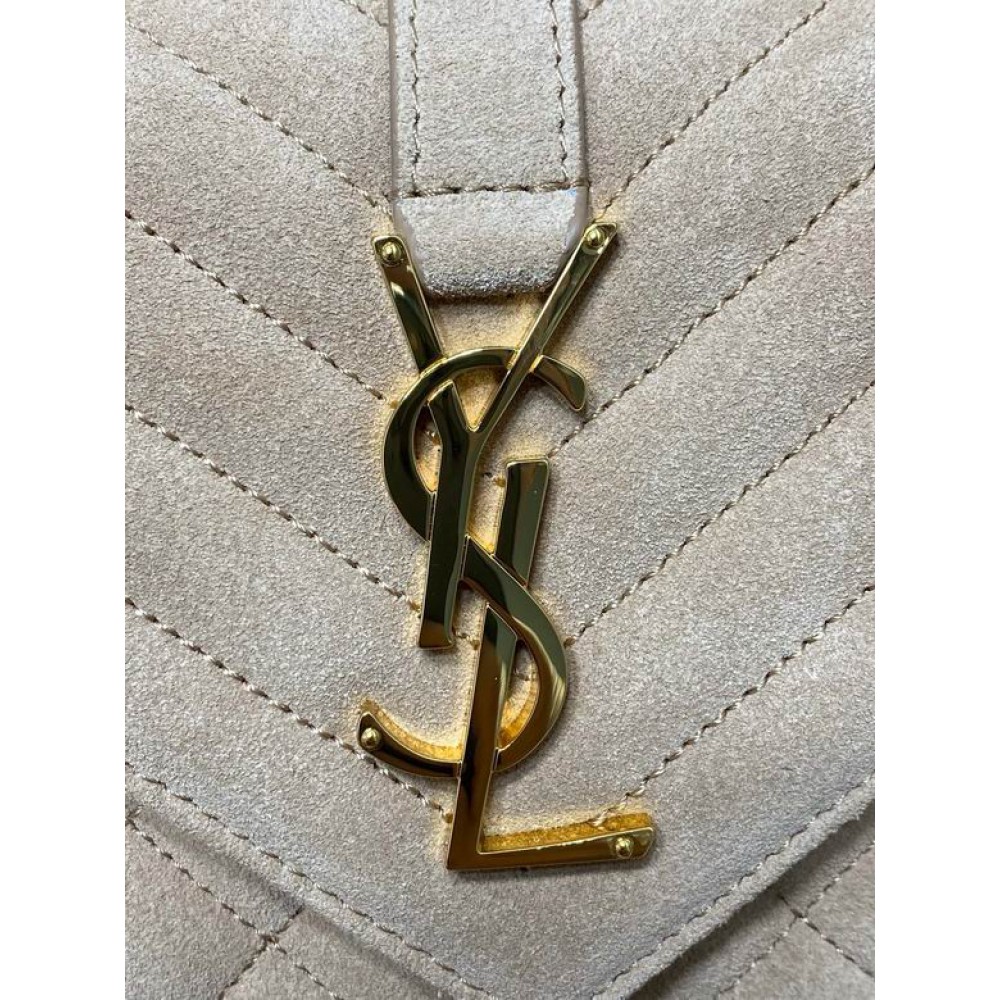 Ysl envelope in suede leather 21x13x6cm Bags