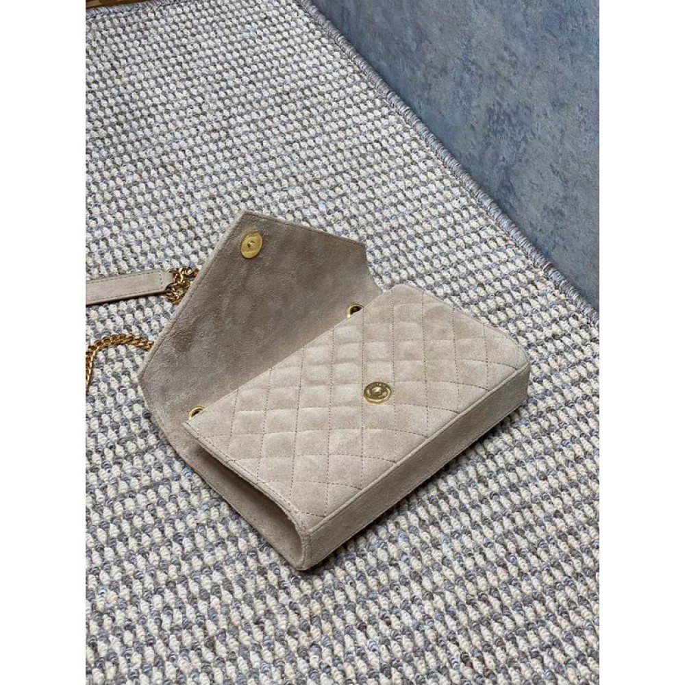 Ysl envelope in suede leather 21x13x6cm Bags