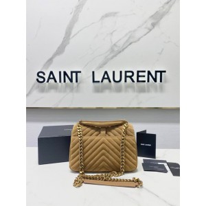 Ysl college in suede leather 24x17cm Bags