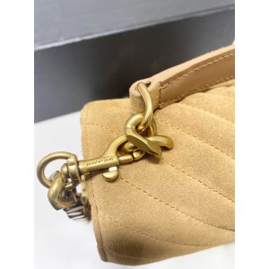 Ysl college in suede leather 24x17cm Bags